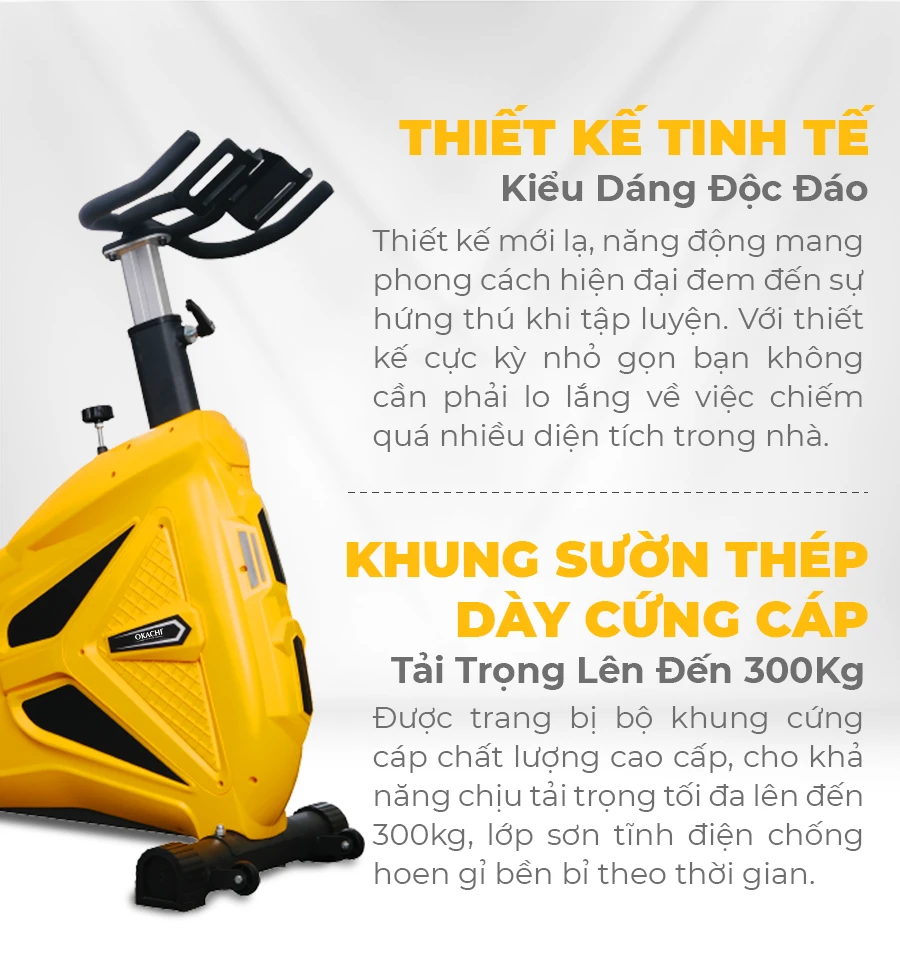 Xe đạp tập thể dục OKACHI SPORT JP-598A