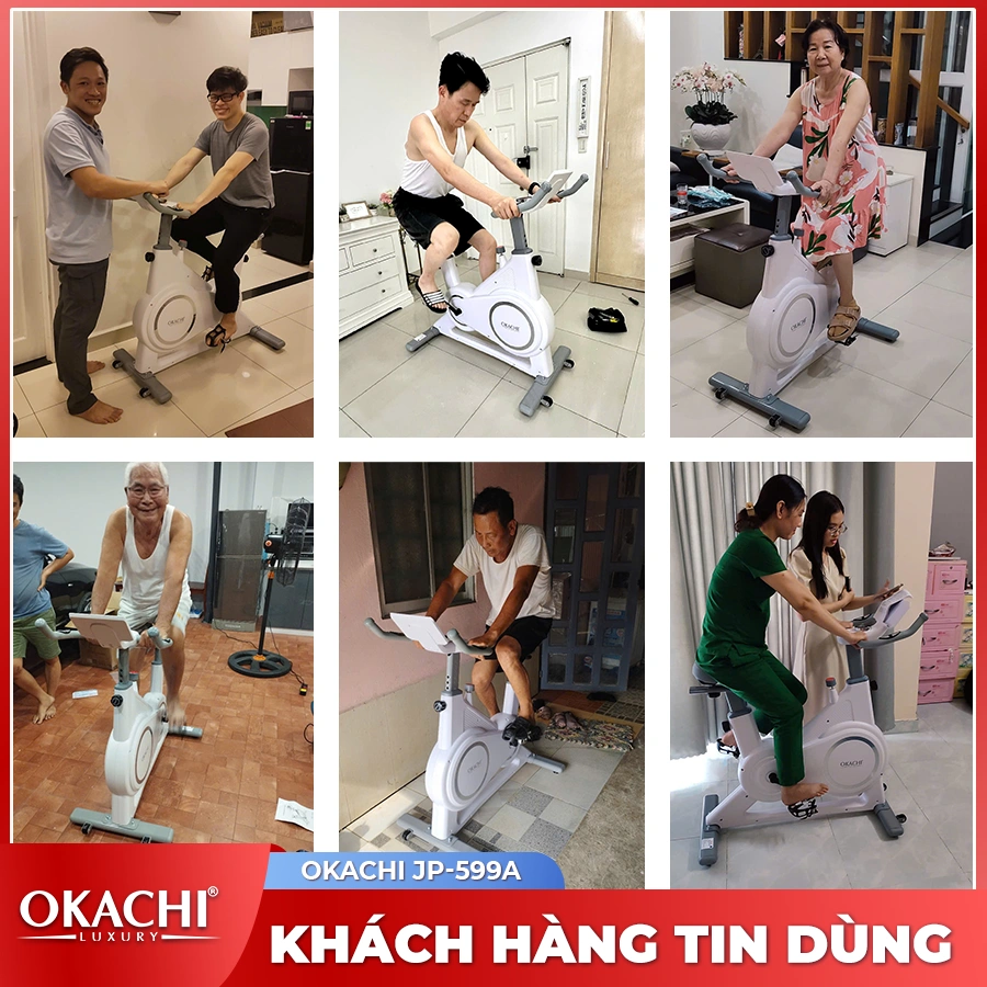 Xe đạp tập thể dục OKACHI JP-599A