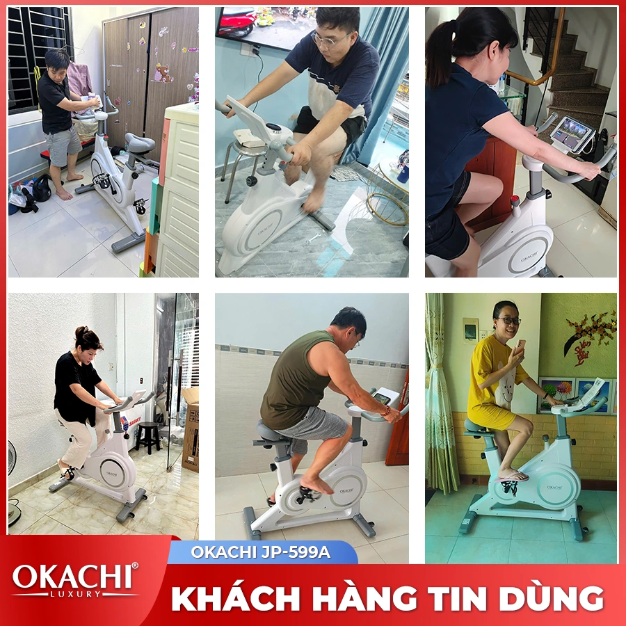 Xe đạp tập thể dục OKACHI JP-599A
