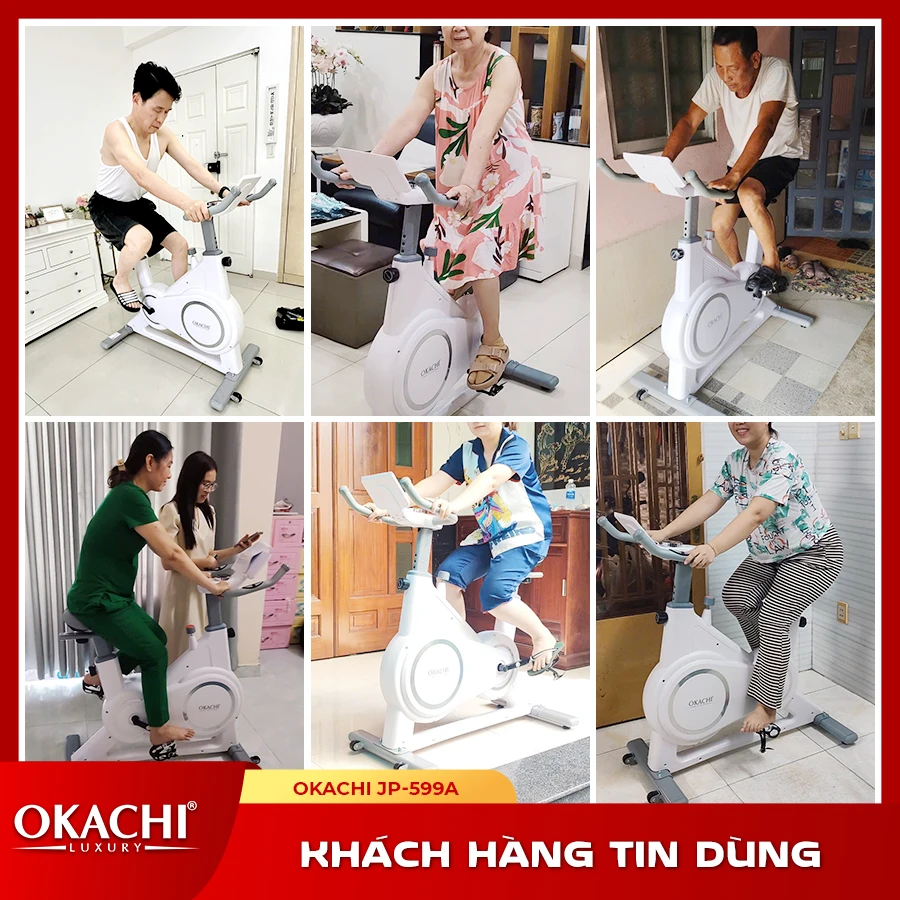 Xe đạp tập thể dục OKACHI JP-599A