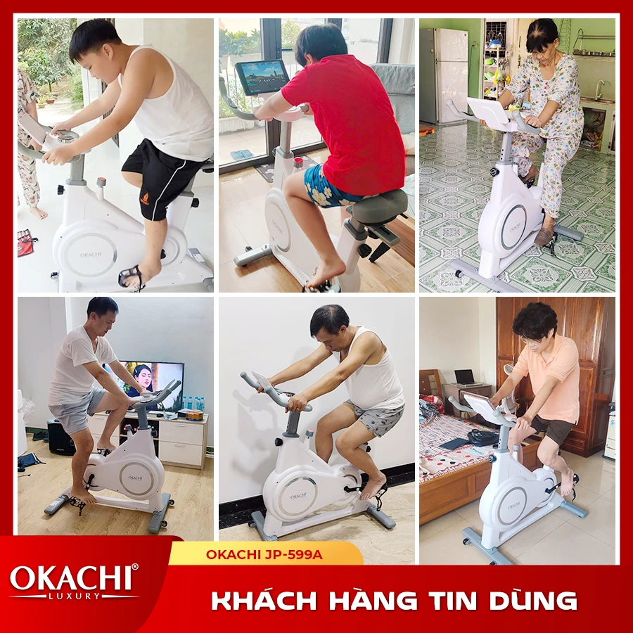 Xe đạp tập thể dục OKACHI JP-599A