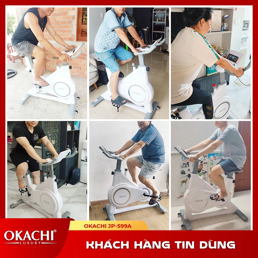 Xe đạp tập thể dục OKACHI JP-599A