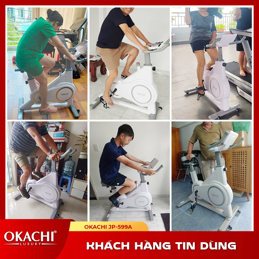 Xe đạp tập thể dục OKACHI JP-599A