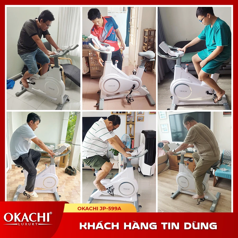 Xe đạp tập thể dục OKACHI JP-599A