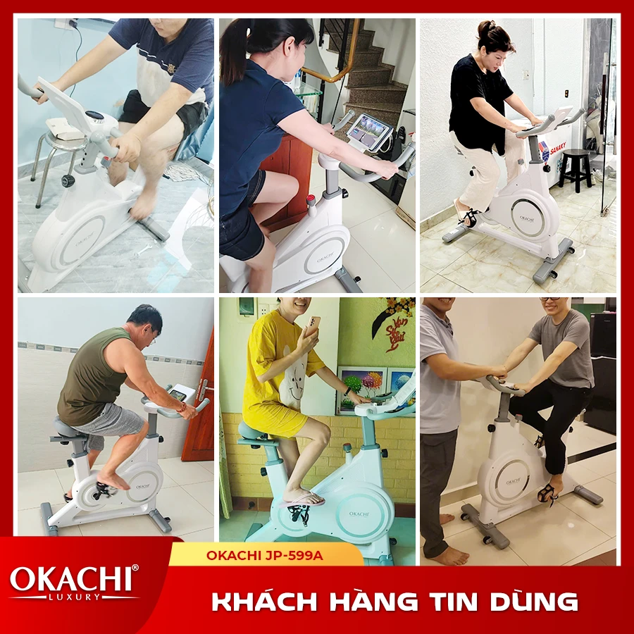 Xe đạp tập thể dục OKACHI JP-599A