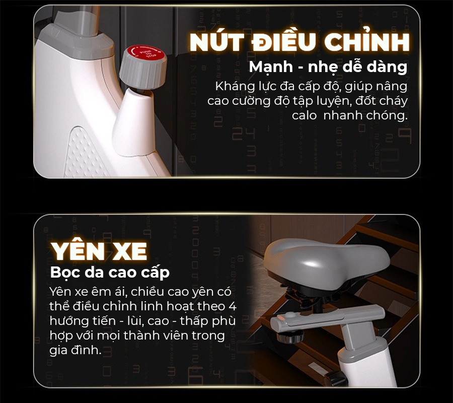 Xe đạp tập thể dục OKACHI JP-599A