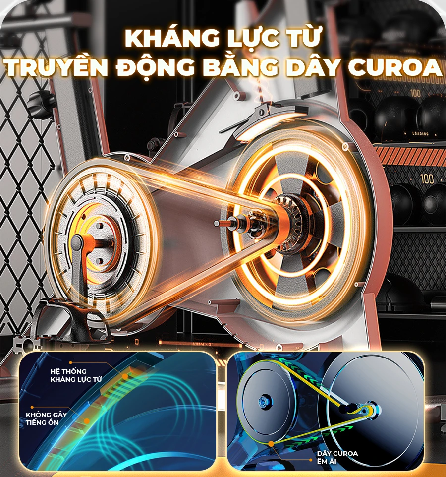Xe đạp tập thể dục OKACHI JP-599A