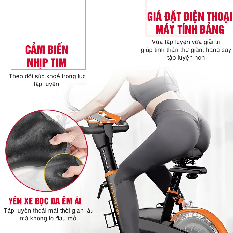 Xe đạp tập thể dục tại nhà OKACHI Sport JP-598A
