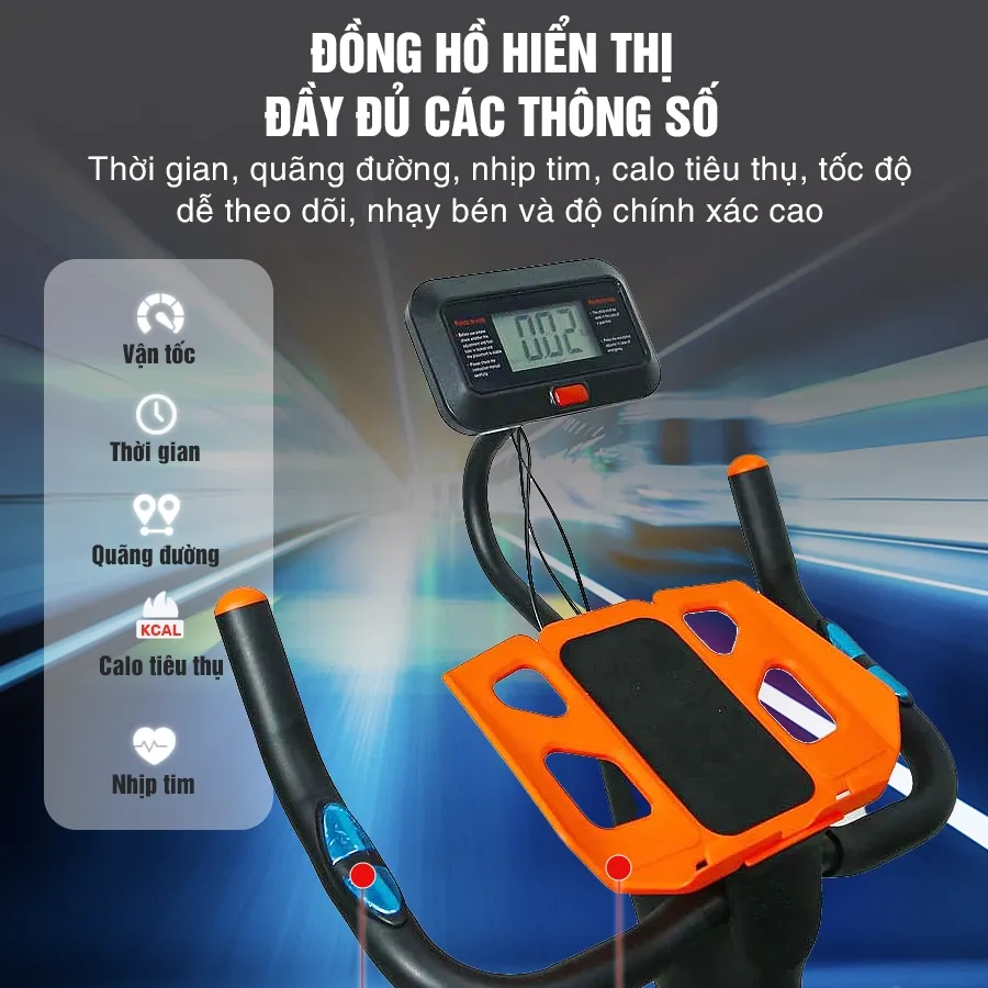 Xe đạp tập thể dục tại nhà OKACHI Sport JP-598A