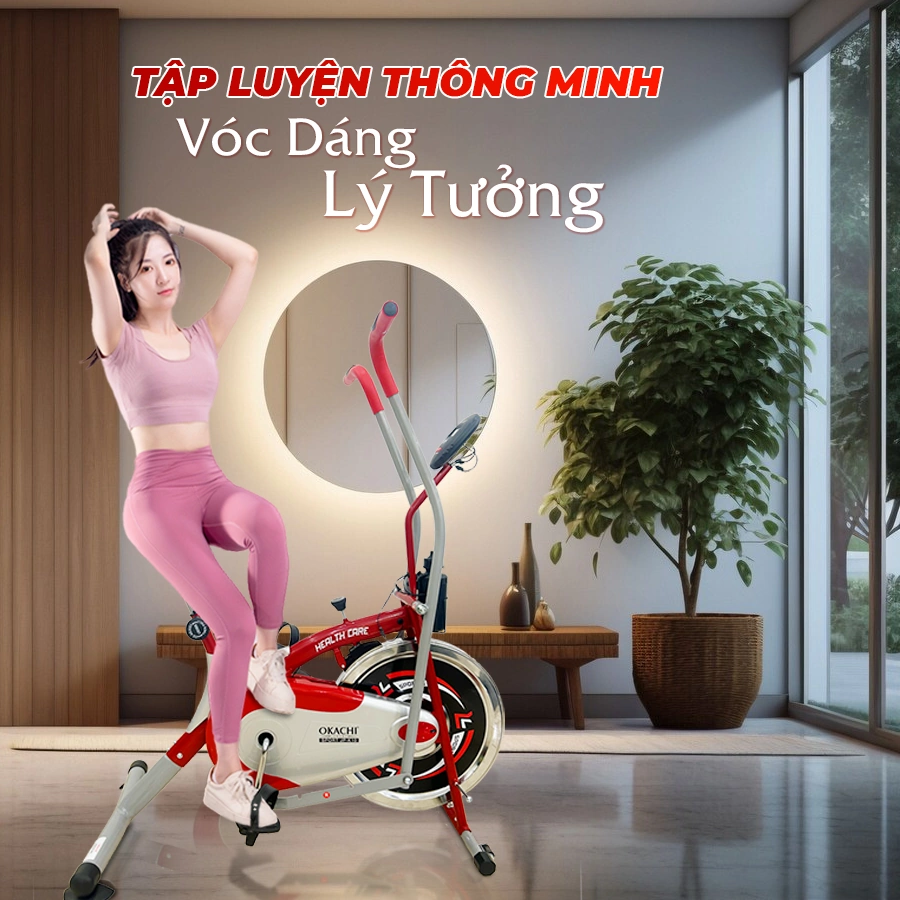 Xe đạp tập tay và chân OKACHI JP-K10 (dòng cao cấp)