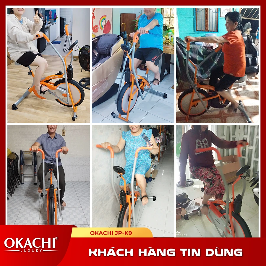 Xe đạp tập thể dục OKACHI SPORT JP-K9 (cao cấp)