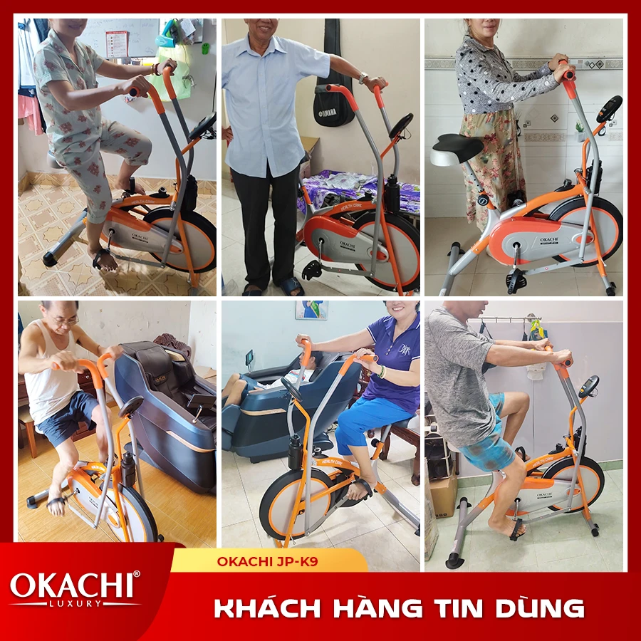 Xe đạp tập thể dục OKACHI SPORT JP-K9 (cao cấp)