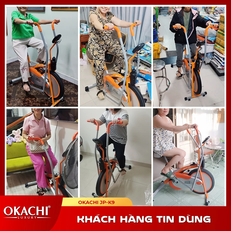 Xe đạp tập thể dục OKACHI SPORT JP-K9 (cao cấp)