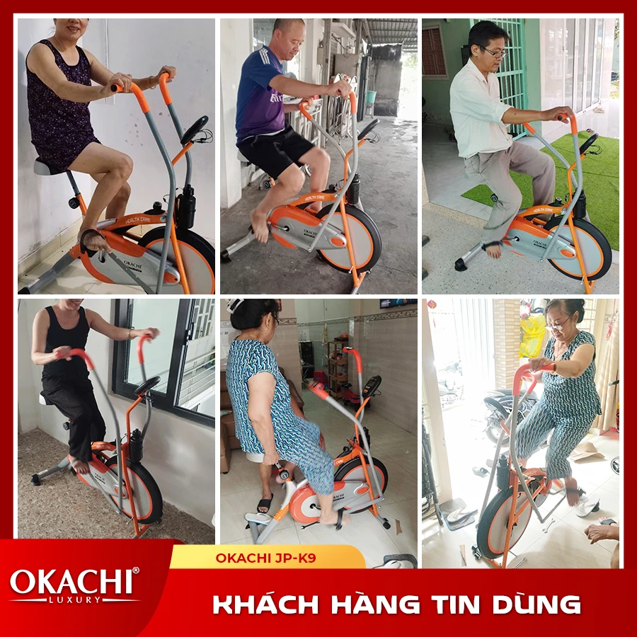 Xe đạp tập thể dục OKACHI SPORT JP-K9 (cao cấp)