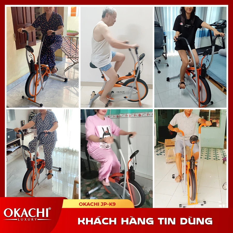 Xe đạp tập thể dục OKACHI SPORT JP-K9 (cao cấp)
