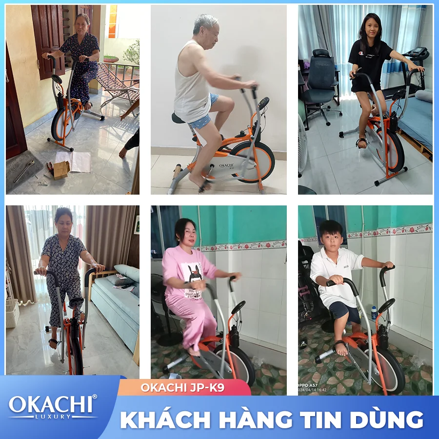 Xe đạp tập thể dục OKACHI SPORT JP-K9 (cao cấp)