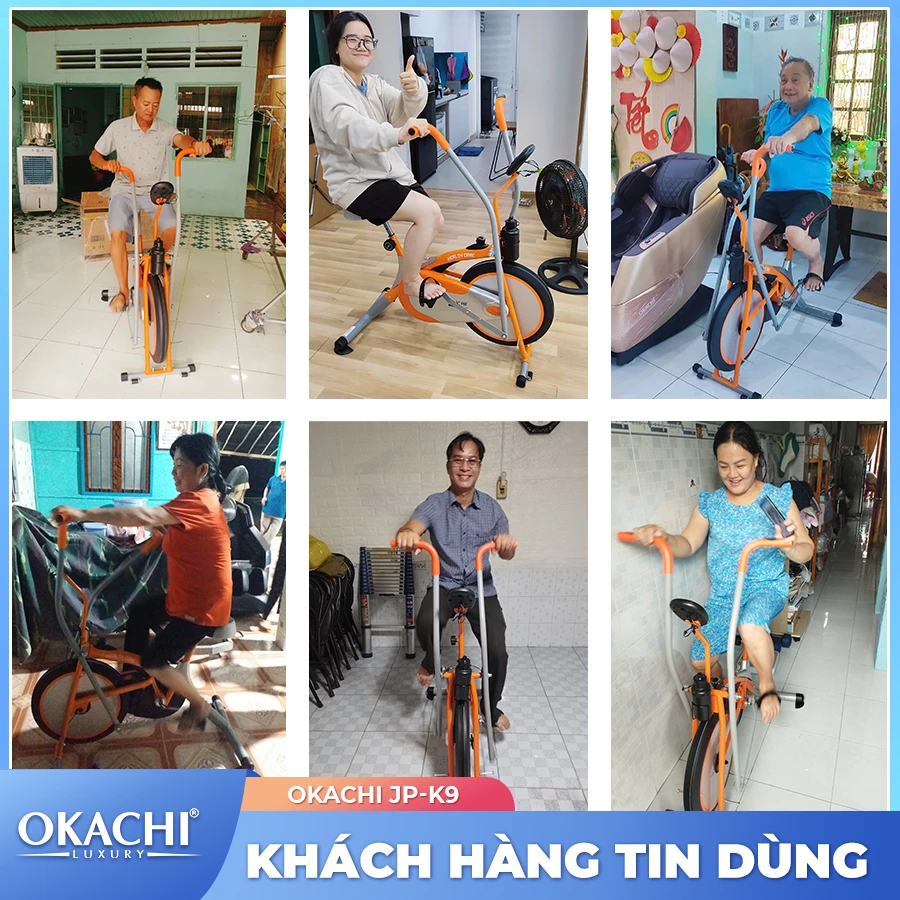 Xe đạp tập thể dục OKACHI SPORT JP-K9 (cao cấp)