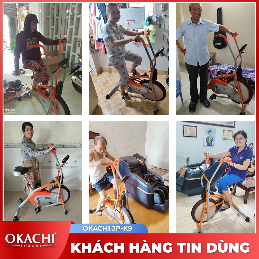 Xe đạp tập thể dục OKACHI SPORT JP-K9 (cao cấp)