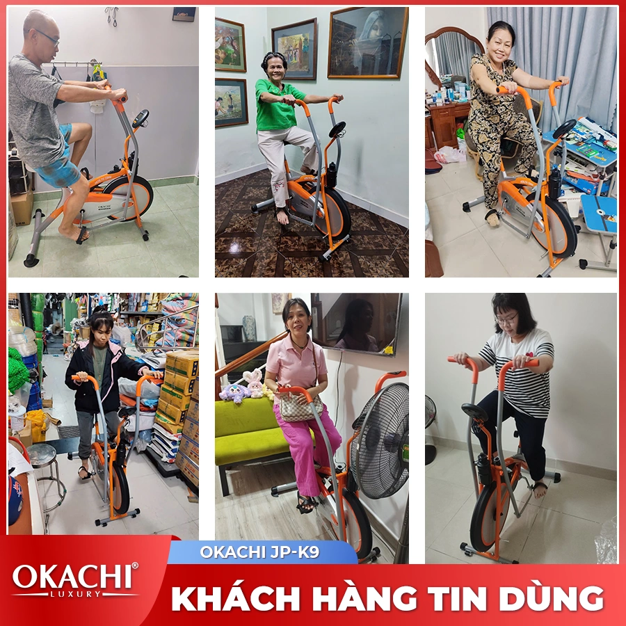 Xe đạp tập thể dục OKACHI SPORT JP-K9 (cao cấp)
