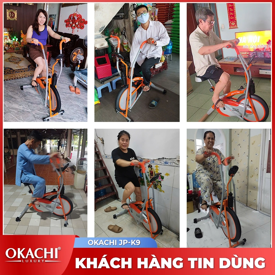 Xe đạp tập thể dục OKACHI SPORT JP-K9 (cao cấp)