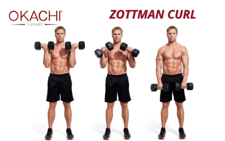 Bài tập cẳng tay Zottman Curl