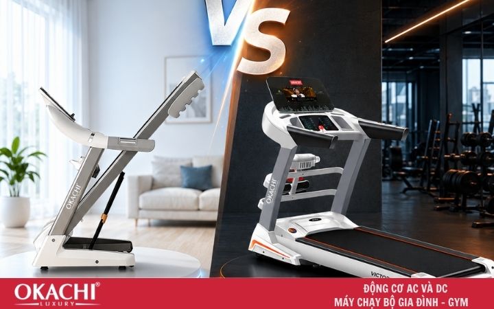 Động cơ AC DC Máy chạy bộ