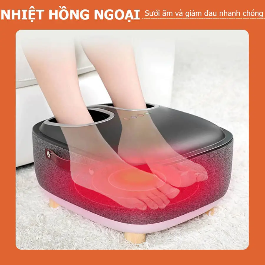 Máy massage chân QSeat OTO QS-88 (màu cam)