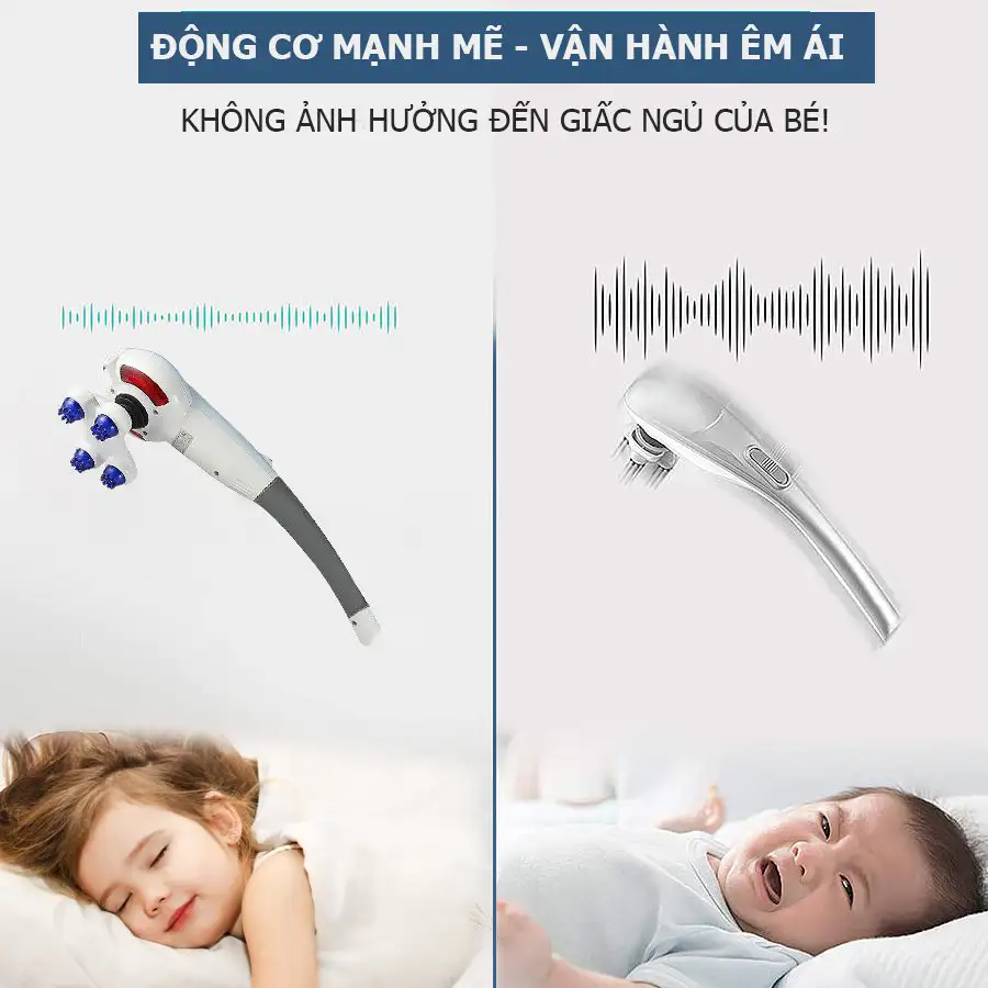 Máy massage cầm tay FUKI JAPAN FK-510 (7 đầu)