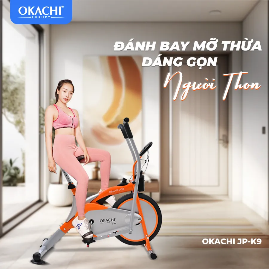 Xe đạp tập thể dục OKACHI SPORT JP-K9 (cao cấp)