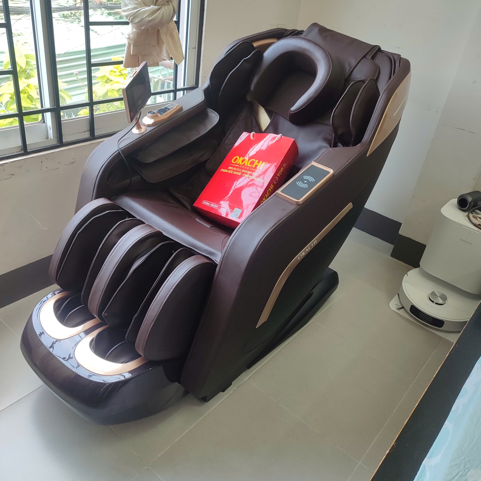 Ghế massage như có kỹ thuật viên tại nhà